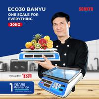 Gambar Timbangan digital skala komputasi Digital 30KG Timbangan Buah / laundry Digital Computing Scale Double Display ECO30 Banyu Sojikyo Peralatan Kitchenware dari Truteknik undefined 1 Tokopedia