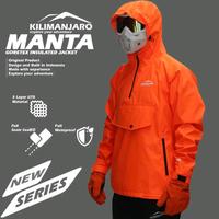 Gambar Jaket Goretex Kilimanjaro Manta 3 Layer Waterproof - Jaket Goretex Kilimanjaro - Abu-abu, XL dari TOKO SEPATU ON.TIME undefined 2 Tokopedia