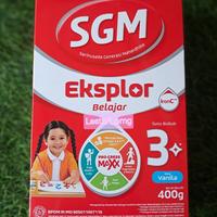Gambar susu SGM eksplor 3+ madu/vanila 400 gram - Vanila dari Amg Mart undefined 2 Tokopedia