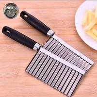 Gambar Pisau acar / pisau grigi / pisau gelombang kentang wortel timun pisau stainless - Tipis dari Rianmalikk undefined 5 Tokopedia