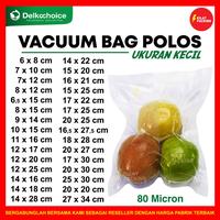 Gambar Vacuum bag polos plastik vacuum vakum delkochoice ukuran kecil satuan - VB POLOS, 14X18CM dari kilat packing undefined 1 Tokopedia