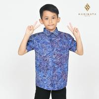 Gambar Hadinata Batik Kemeja Anak Cap Mada - 14 dari Hadinata Batik undefined 1 Tokopedia