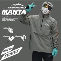 Gambar Jaket Goretex Kilimanjaro Manta 3 Layer Waterproof - Jaket Goretex Kilimanjaro - Abu-abu, XL dari TOKO SEPATU ON.TIME undefined 3 Tokopedia
