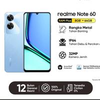 Gambar Realme Note 60 4/64 Garansi Resmi - Biru dari Avia Cellular undefined 3 Tokopedia