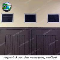 Gambar penutup lubang angin ventilasi udara kasa nyamuk kawat nyamuk - Putih, 21 x 21 dari MD Mandiri Decor undefined 1 Tokopedia