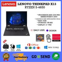 Gambar TERBARU LAPTOP LENOVO THINKPAD X13 Ryzen 5 PRO 4650U RAM 16GB/ 1TB SSD FREE TAS/MOUSE - 8GB/256GB SSD dari Sparta Electronic undefined 1 Tokopedia