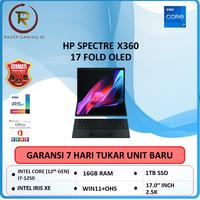 Gambar HP SPECTRE X360 17 FOLD TOUCH OLED I7 1250 RAM 16GB SSD 1TB WINDOWS 11 OHS 17.0 2.5K PEN EVO 2Y CS0005TU - HANYA UNIT, WINDOWS 11 PRO dari RAZER GAMING ID undefined 1 Tokopedia