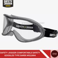 Gambar Kacamata Safety Jogger Goggles Clear Anti Fog Sarek 011664 Original dari Webbing Gallery undefined 1 Tokopedia