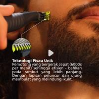 Gambar Philips Refil OneBlade QP210/51 Hybrid Blister Blade - 2 pcs dari macankemayoran undefined 4 Tokopedia