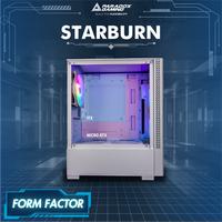Gambar Casing PC GAMING PARADOX GAMING STARBURN 3 FAN FREE M-ATX - Hitam dari Makassar xtream computer undefined 3 Tokopedia