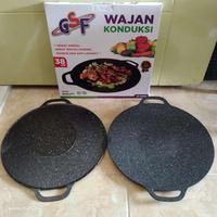 Gambar GSF Wajan Konduksi Serbaguna Anti Lengket Wajan Penggorengan 38 cm dari Home Electro undefined 1 Tokopedia