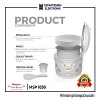 Gambar RICE COOKER MASPION 1838 1.8L dari Departemen Elektronik undefined 3 Tokopedia