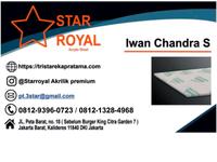 Gambar Akrilik /Display/Kue/Roti/Rak/Etalase/Tempat/Oganizer/TERMURAH - P80XL30XT40 CM, PACKING KAYU dari Tristar Eka Pratama Official undefined 2 Tokopedia