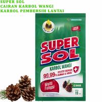 Gambar Karbol Pembersih Lantai * Super Sol * Karbol Super Sol Aroma Cemara * 1 Renceng 12pcs dari MD mandiri undefined 3 Tokopedia