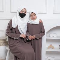 Gambar ABAYA BASIC HABIBAH ANAK DAN DEWASA GAMIS CRINGKLE PREMIUM - Broken White, XL, Anak 10-11 dari YANI_KAYUNGYUN_COLLECTION undefined 1 Tokopedia