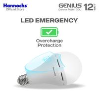 Gambar Hannochs Lampu Emergency Bohlam LED GENIUS 12W Cahaya Putih isi 3pcs dari Hannochs Official undefined 5 Tokopedia