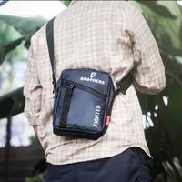 Gambar Tas Selempang Pria Wanita BROTHERS FIGHTER Anti Air - HITAM FIGHTER dari Aulia MH Fashion undefined 4 Tokopedia