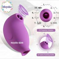 Gambar Penguin Licking Sucking Vibrator Clitoris Sucker Nipple Massage - Merah Muda dari mielidino1 undefined 2 Tokopedia