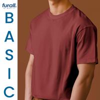 Gambar FURALL CREATIVE KAOS LENGAN PENDEK POLOS COMBED 24S - Hijau, M dari Furall Kreatif undefined 4 Tokopedia