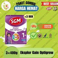 Gambar SGM EKSPLOR gain optigrow | 1+ 400 gr lanjutan - opti 400g 1 pcs dari wissmant id undefined 1 Tokopedia