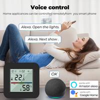Gambar Smart Tuya WIFI Infrared Universal Remote Control, Temperature and Humidity Sensor Detector for Indoor Home Use with APP Control dari Smart Shop Center. undefined 4 Tokopedia