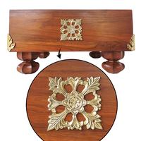Gambar 49.5 cm Papan Baduk Kayu Jati / Papan Catur Cina Kuno Mainan Go Jati / Exquisite Teak Igo Weiqi Strategy Game Board Set / Teakwood Japanese Go Board Game / 19 x 19 Grid - HGO1060 / Traditional Goban Acanthus Rosette & Skiffers dari Heritage Brass undefined 2 Tokopedia