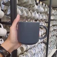 Gambar BKH Mug Gelas Cangkir Keramik Cup Aesthetic 300 ml - Coal Super Matte - Navy dari Toko Bazaar Keramik HSI Sunter undefined 1 Tokopedia