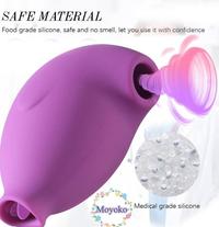 Gambar Penguin Licking Sucking Vibrator Clitoris Sucker Nipple Massage - Merah Muda dari mielidino1 undefined 4 Tokopedia