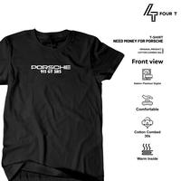 Gambar Baju Kaos Need Money For Porsche 911 GT 3 RS Countdown Limited Tshirt Distro 100% Katun Combed Premium Atasan Pria Wanita Cowok Dewasa Unisex Keren Sablon - Putih, S dari I'I STORE undefined 4 Tokopedia