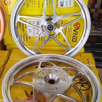 Gambar VELG VND PREMIUM BINTANG R14 ,VARIO,110,125,150,BEAT,SCOOPY,GENIO,SPACY - Hitam, mio dari MODIFICATION RACING SHOP undefined 4 Tokopedia