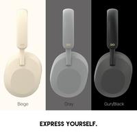 Gambar Headset Fantech Wireless GO Tune WH06 - Grey dari Blessing Computer Bali undefined 4 Tokopedia