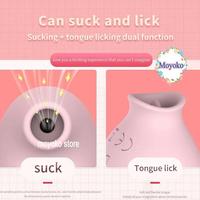 Gambar Penguin Licking Sucking Vibrator Clitoris Sucker Nipple Massage - Merah Muda dari mielidino1 undefined 3 Tokopedia