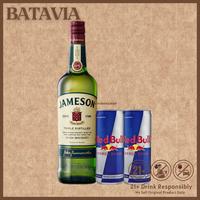 Gambar Paket Jameson Irish Whisky 700ml + 2 Red Bull dari Batavia Bottle Shop undefined 1 Tokopedia