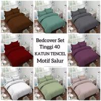 Gambar BEDCOVER HOTEL set T40 Small Single (100x200x40) MICROSILK TENCEL SALUR - TINGGI 40 cm TANPA SAMBUNG - KOPI dari GUDANG SPREII JAKARTA undefined 1 Tokopedia