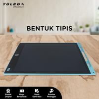 Gambar TOLEDA LCD Writing Board Drawing Tablet 12 inch Papan Tulis Gambar Anak - Hijau dari Toleda Indonesia undefined 3 Tokopedia