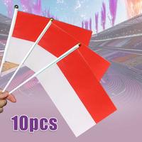 Gambar 10pcs Bendera Tangan Indonesia Bendera Pawai Merah Putih Bendera Tangan Bendera Kain Kecil Merah Putih Hand Flag dari GemilangGoods3 undefined 1 Tokopedia