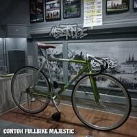 Gambar MAJESTIC FRAMESET . mighty glow studio . MG Studios . mightyglow fixie . sepeda fixie . frame fixie . fullbike fixie . 700c . araya . single speed . torpedo. fixie  . sepeda . sepeda klasik . fork fixie . fork sepeda . sepeda mtb . sepeda lipat . seli - green, M dari Mighty Glow Studios undefined 5 Tokopedia