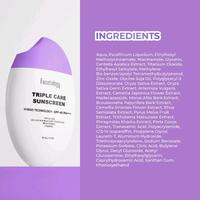 Gambar Facetology [NON COMEDOGENIC SUNSCREEN TESTED] Triple Care Sunscreen SPF 40 PA+++ 40ML dari Skinland Glow Vibe undefined 5 Tokopedia
