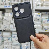 Gambar Case Tecno Pova 6 / Pova 6 Pro 5G Softcase PREMIUM LEATHER BLACK CAMERA PROTECTION Case Casing Hp - Tecno Pova 6 dari Drawacc undefined 4 Tokopedia