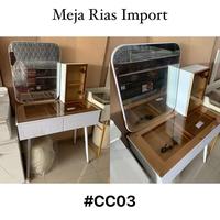 Gambar KAMAR SET LEMARI BESI 4PINTU + MEJA RIAS IMPORT dari Hm Housware undefined 4 Tokopedia