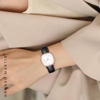 Gambar GRATIS KOTAK HANNAH MARTIN 1651 Jam Tangan Wanita 100% Original Korean Model Terbaru Keren Quartz CEWEK Kulit Anti Air Women Watch COD garansi FREE BOX ori asli bentuk kotak square watch - 1651-BFH dari VAVA VOOM_NEW undefined 4 Tokopedia