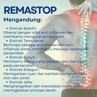 Gambar Remastop Herbal Meredakan Pegal Linu dan Nyeri Persendian Kapsul dari Herbal King Store undefined 2 Tokopedia