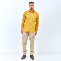 Gambar Emba Classic-Kemeja Lengan Panjang Pria Polos - Squad LS - Mustard, XL dari Emba Classic undefined 5 Tokopedia