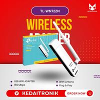 Gambar TP-LINK TL-WN722N Wireless Adapter/ USB Dongle (Penerima Wifi TPlink) dari Kedaitronik undefined 1 Tokopedia