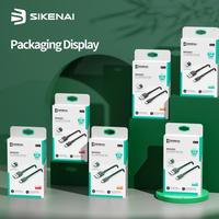 Gambar SIKENAI SX-6T BRAIDED DATA CABLE TYPE-C BLACK dari bengkelkomputerptk undefined 2 Tokopedia