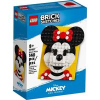 Gambar LEGO Brick Sketches - 40457 Minnie Mouse Set Building Kid Toy Disney Figure Model Action Kit Art Display Creator The Movie Mini Mickey and Friends Original Classic Headz Play Disneyland Toys BrickHeadz New dari Double Di Store undefined 1 Tokopedia