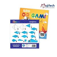 Gambar KERTAS ORIGAMI SINAR DUNIA (SIDU) 100 lembar - 12x12cm dari MUJITECH undefined 4 Tokopedia
