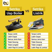 Gambar Setrika Uap Steam Boiler Laundry Konveksi dan Gorden MISTERMOTO TERLARIS DI PASARAN - OTOMATIS API, tbg aja 10ltr dari Mistermoto by TukangLaundry undefined 4 Tokopedia