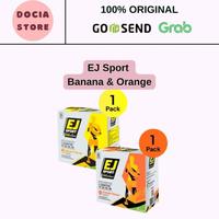 Gambar ORIGINAL EJ EXTRA JOSS SPORT GEL BANANA ORANGE SUPLEMEN KESEHATAN ENERGI MURAH RASA PISANG DAN ORANGE (PACK) - BANANA dari includ undefined 1 Tokopedia