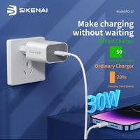 Gambar SIKENAI PD-17C-EU CHARGER PD30W CABLE C TO C WHITE dari bengkelkomputerptk undefined 3 Tokopedia